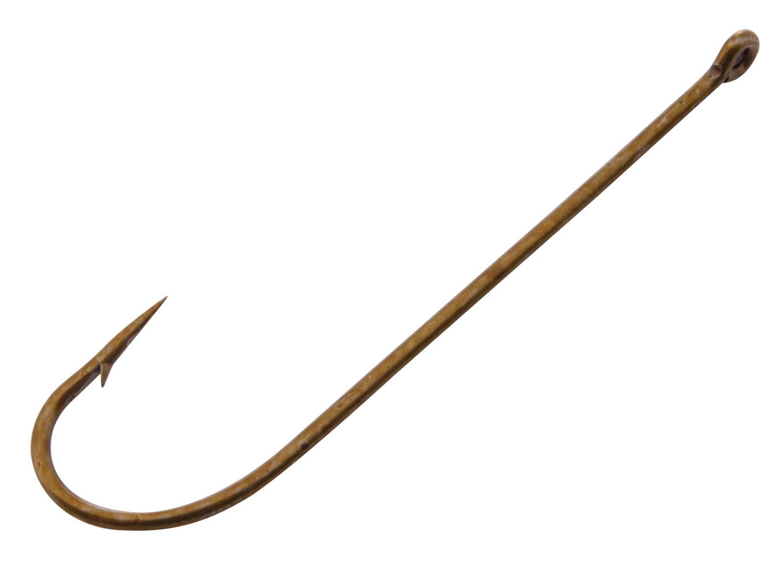 Jarvis Walker Bronze Long Shank Fishing Hooks 3 Sizes To Choose From