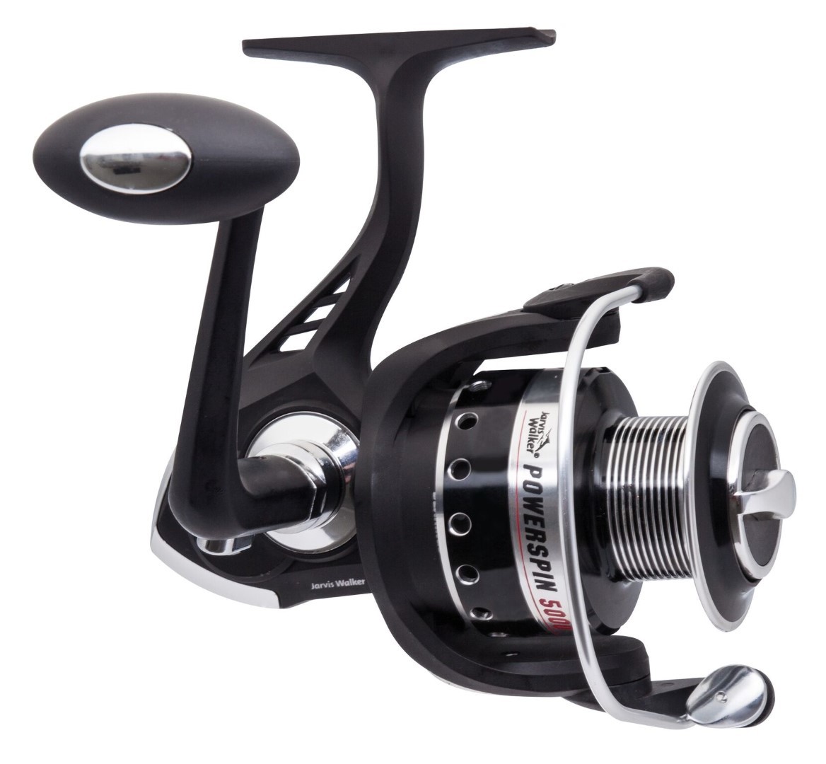 Jarvis Walker Powerspin Spinning Fishing Reel 3 Ball Bearing Spin Reel