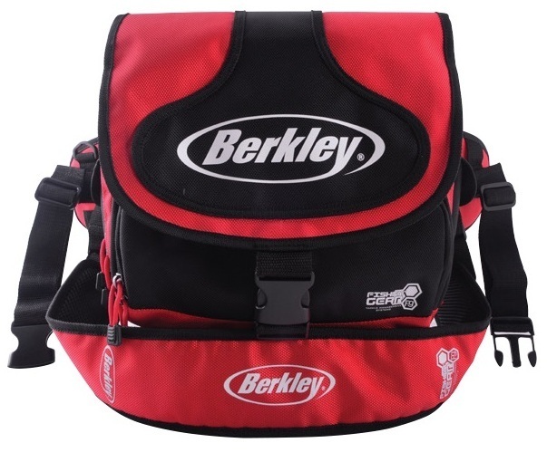Berkley Walk N Wade Fishing Tackle Bag With 2 Tackle Boxes and Multiple