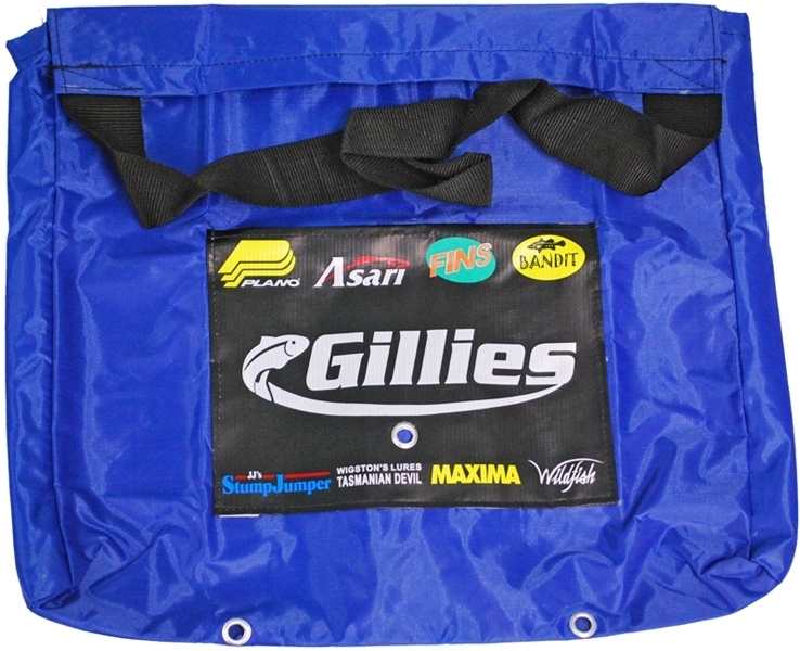 Gillies Poly Wading Bag with Front Pocket and Drainage Holes Surf Fishing Bag eBay