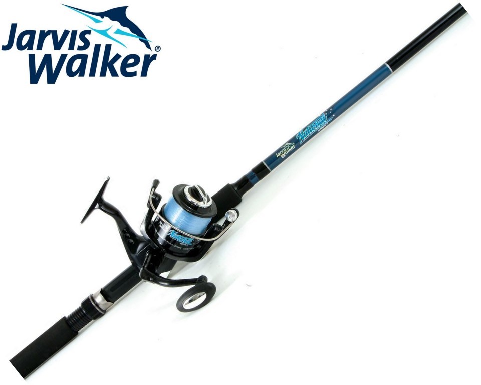 Jarvis Walker 6ft National 37kg 2pce Fishing Rod and Reel Spin Combo with Line eBay