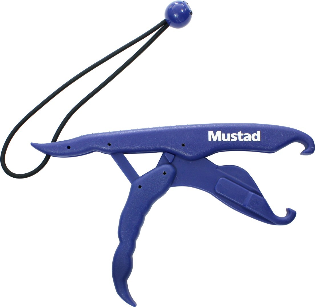 Mustad Floating Lip Gripper with Locking Device and Wrist Lanyard Lip