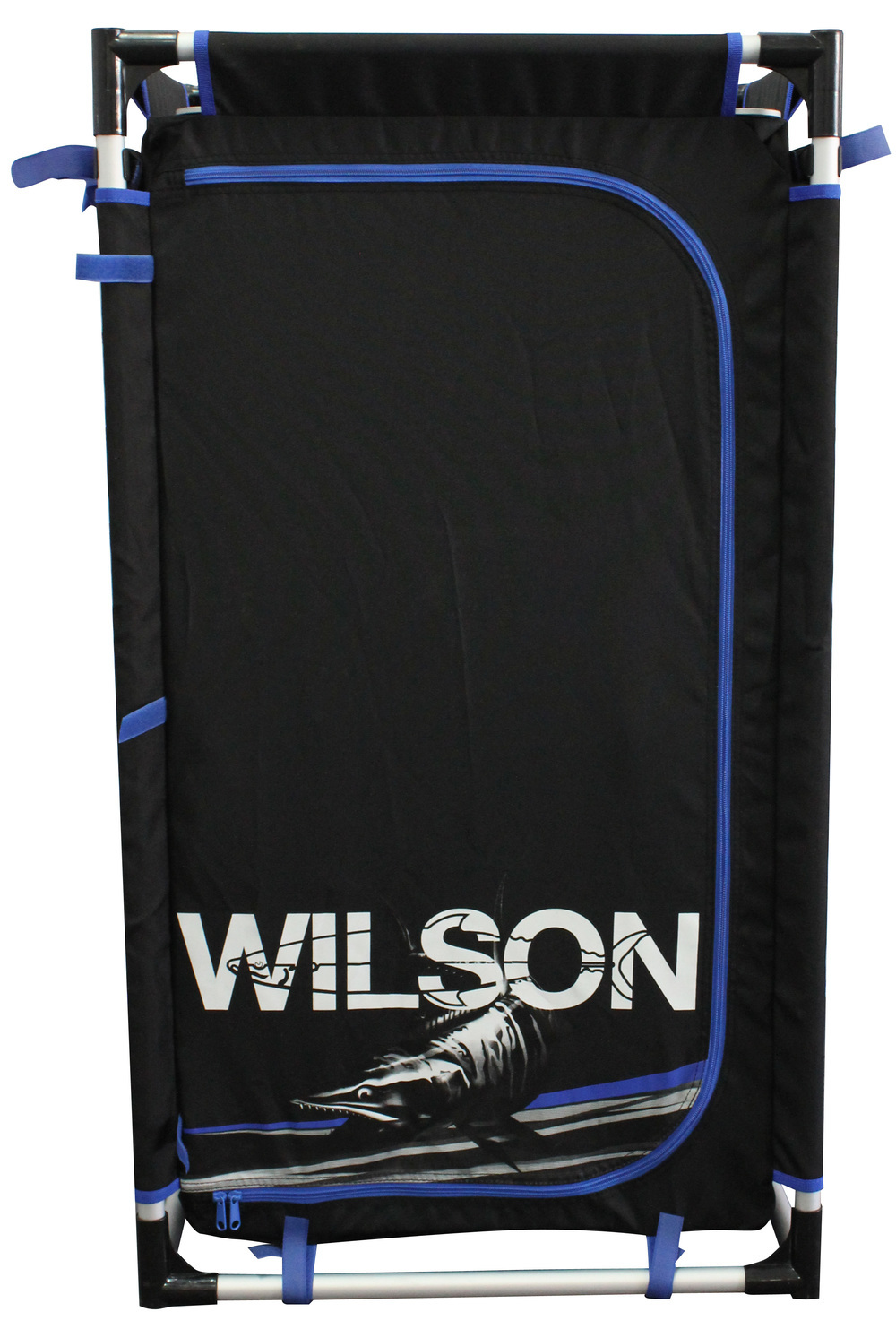 Wilson Fishing Tackle Storage Locker with 8 Rod Holders