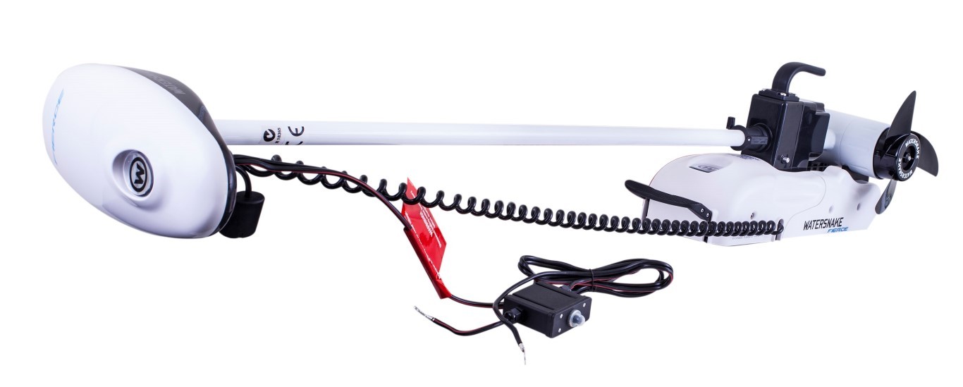 Watersnake Fierce 54lb 48" Shaft Remote Bow Mount Electric Motor