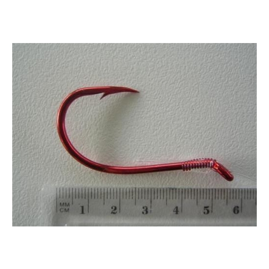 MUSTAD BIG RED SNAPPER RIG 2 HOOK SET UP X 3 RIGS 8/0 eBay