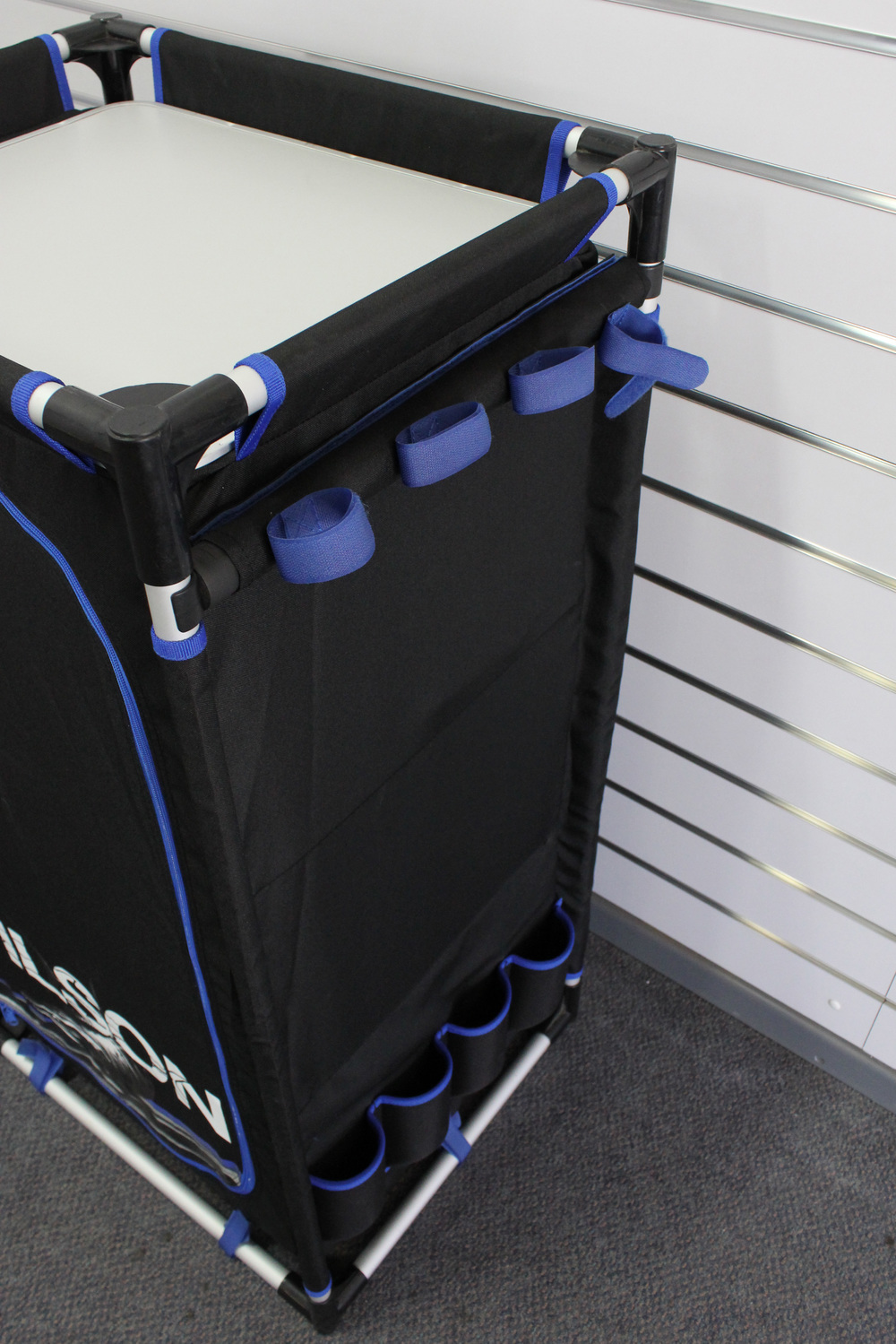 Wilson Fishing Tackle Storage Locker with 8 Rod Holders