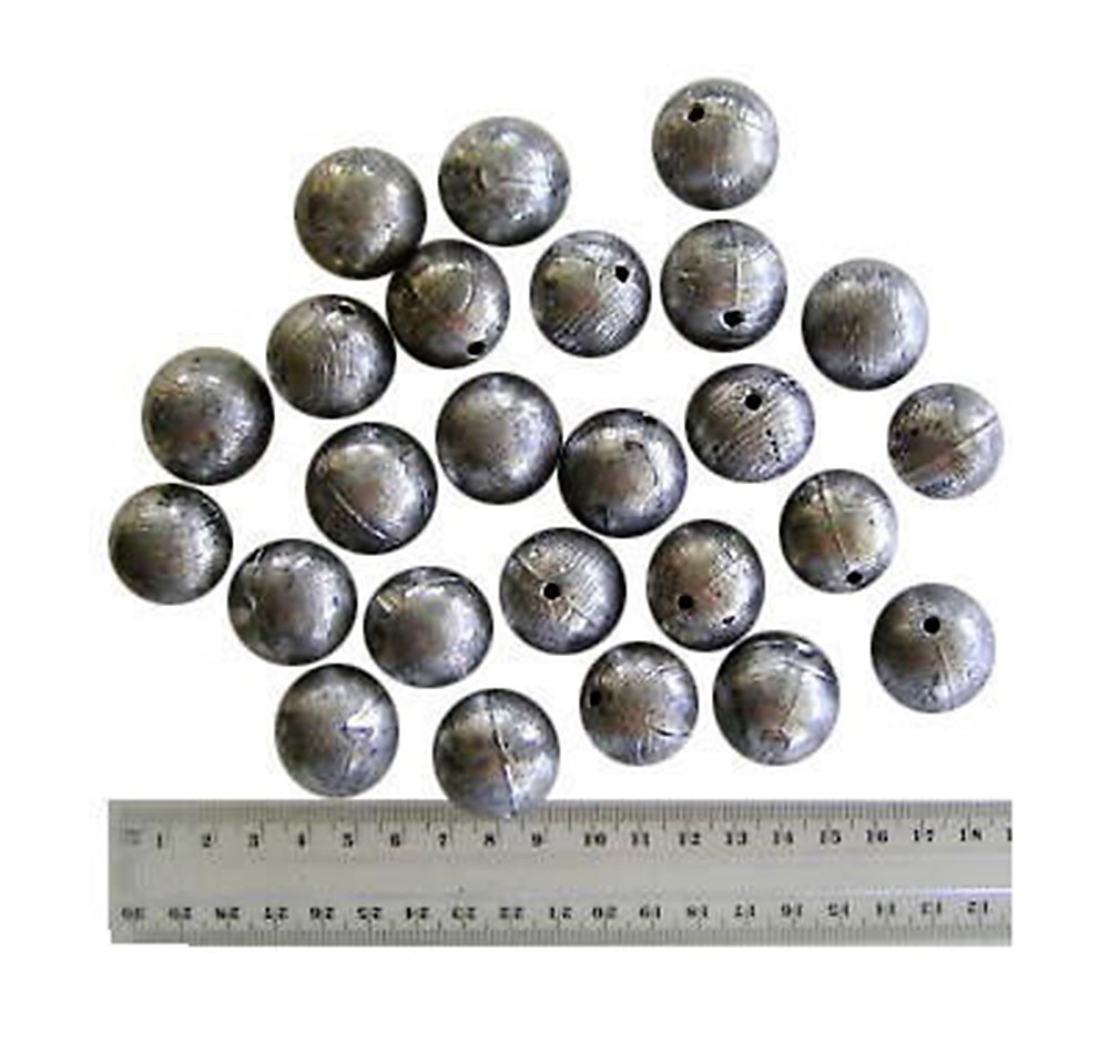 BALL SINKERS SIZE 10 BULK BUY SUPER VALUE 2.9KG 25 PCS eBay