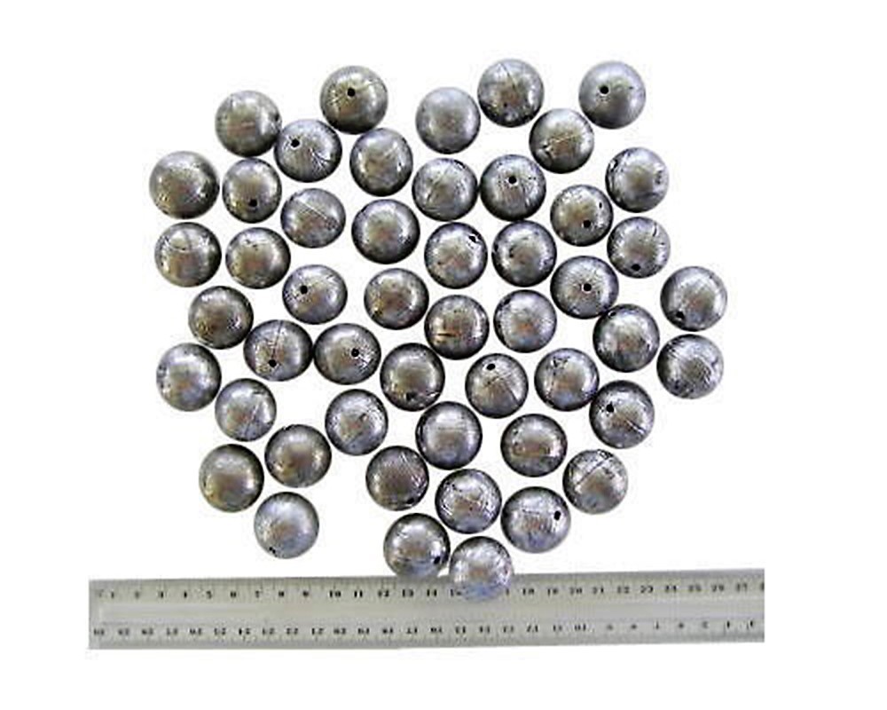 50 x Size 10 Ball Sinkers 5.8KG Of 10 Ball Fishing Sinkers eBay