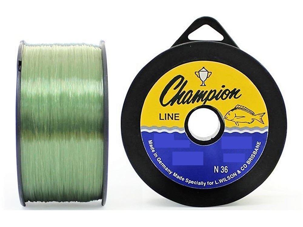 1 Spool of Green Wilson Champion Fishing Line German Made