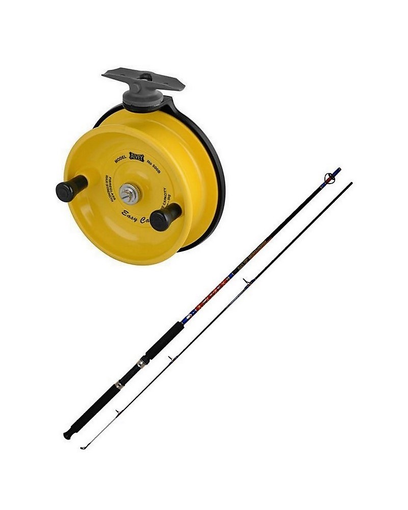 Alvey 7 ft 2 Piece Rod With 500B Alvey Reel