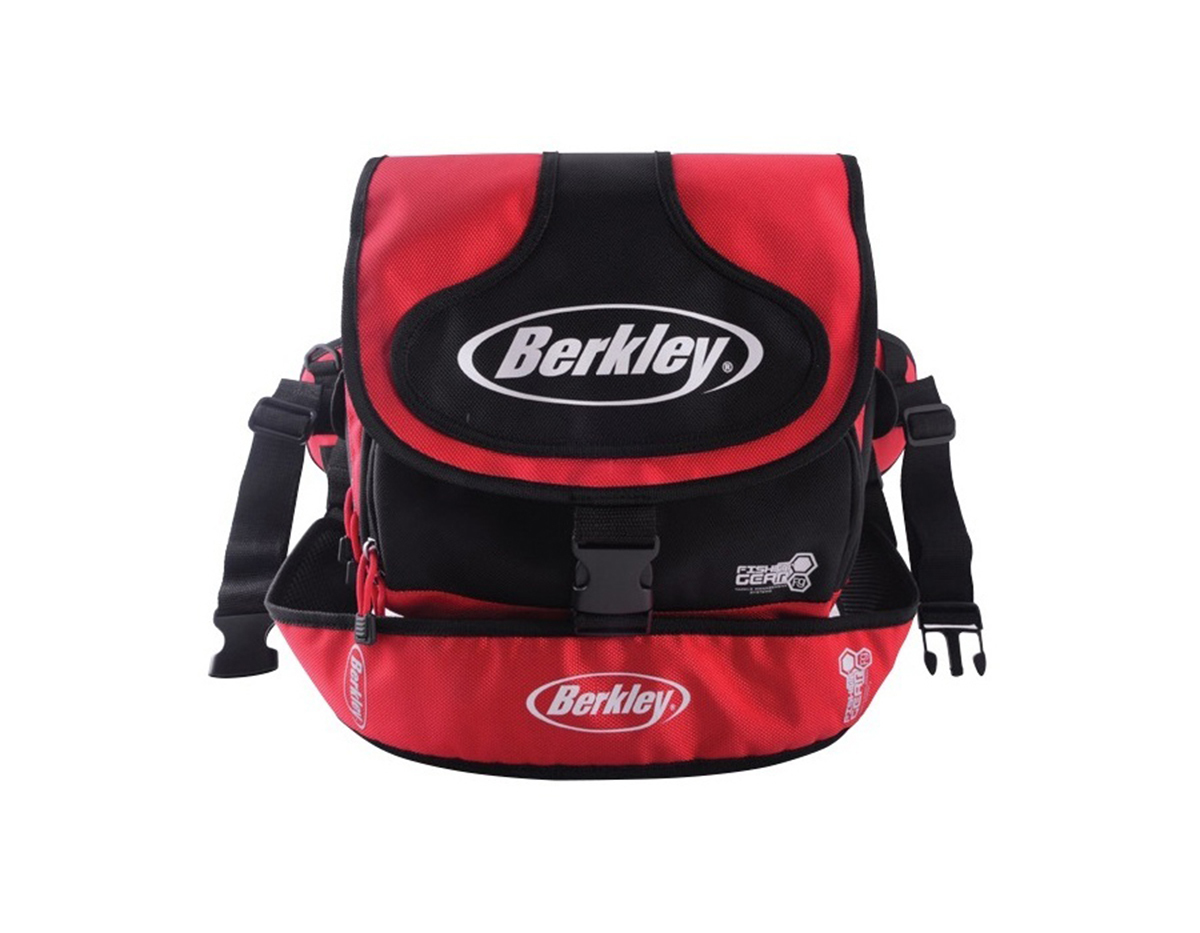 Berkley Walk N Wade Fishing Tackle Bag With 2 Tackle Boxes and Multiple