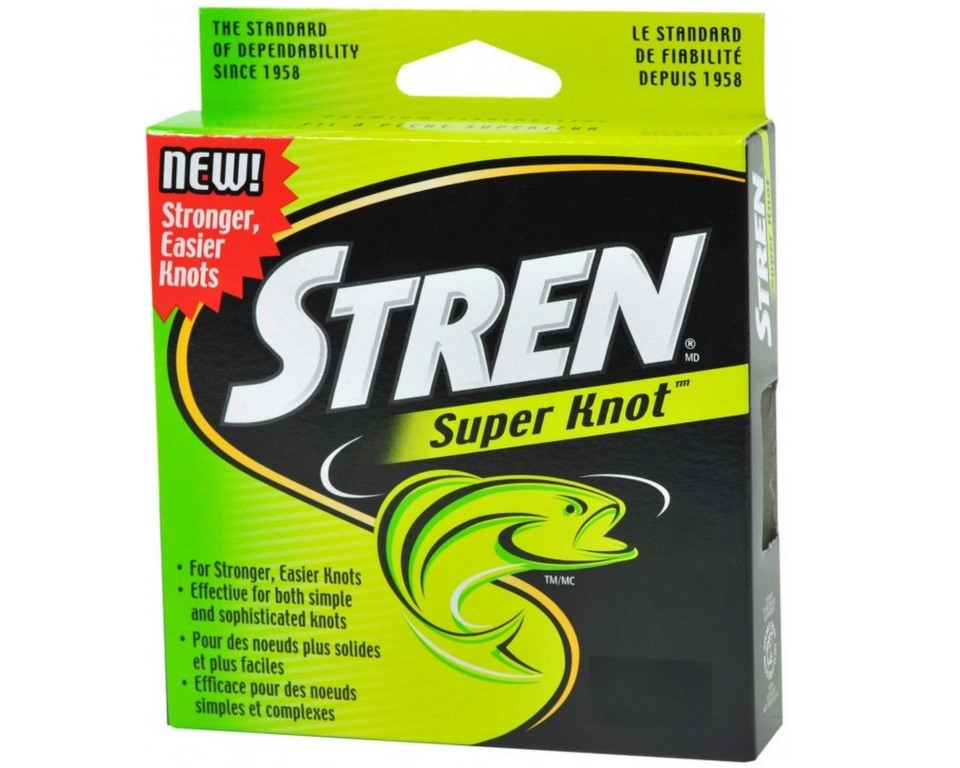 200 Metres of 8lb Stren Super Knot Fishing Line Clear