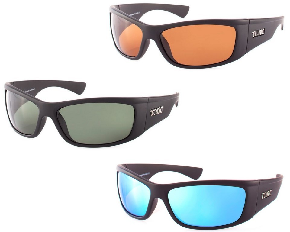 Tonic Shimmer Polarised Glass Lens Sunglasses Fishing, Boating
