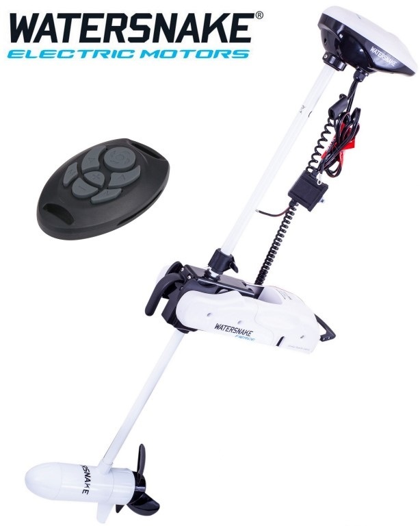 Watersnake Fierce 54lb 48" Shaft Remote Bow Mount Electric Motor