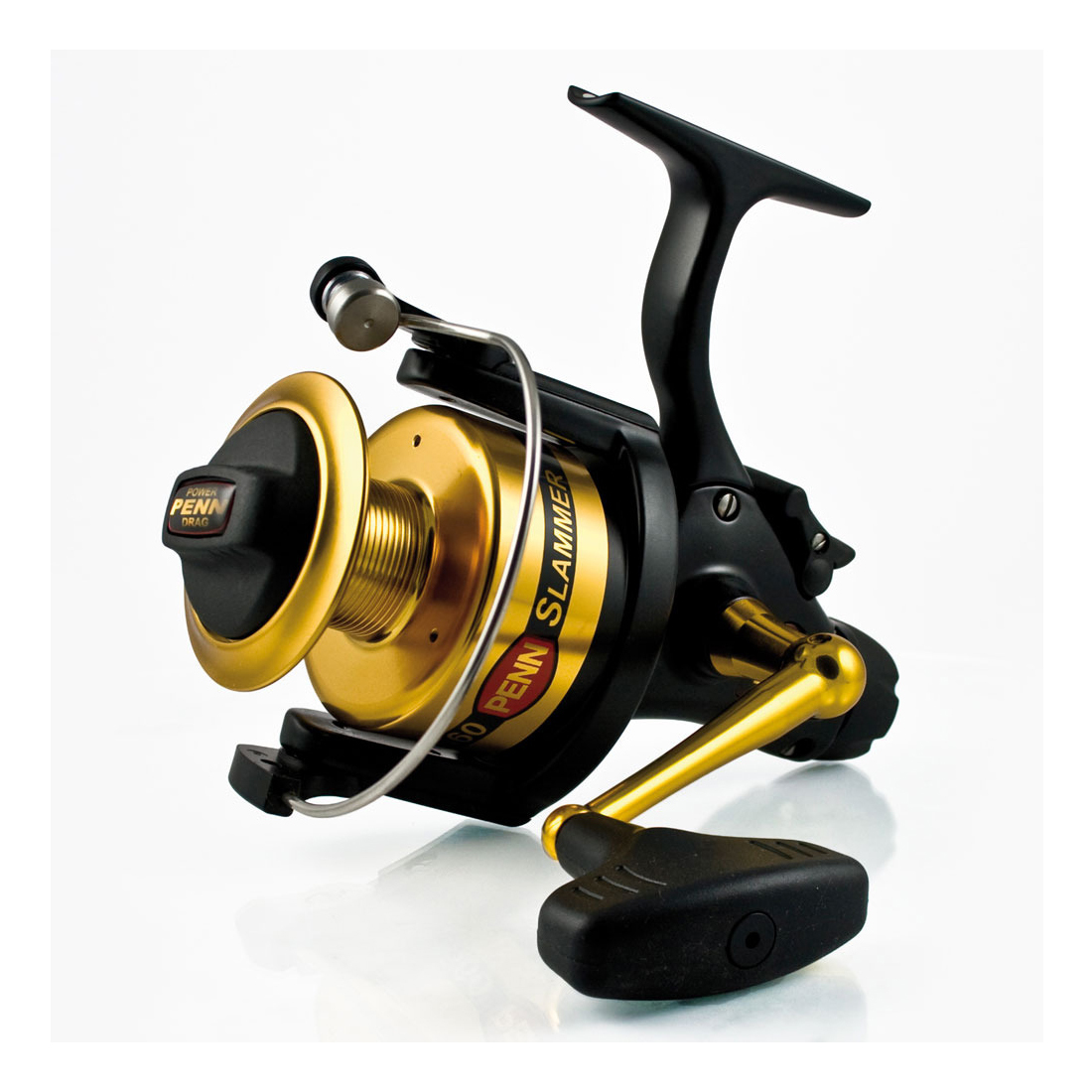 PENN Slammer 560L Live Liner Automatic Spinning ReelFront & Rear Drag Bait Runner Bait Release