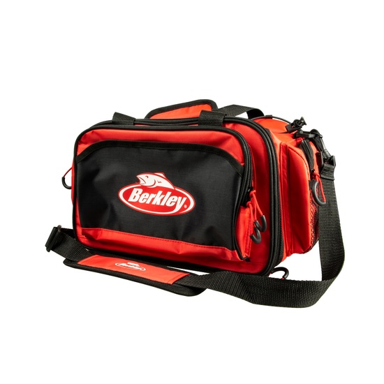 Berkley Large Fishing Tackle Bag With Two Tackle Trays -Multiple Storage Pockets