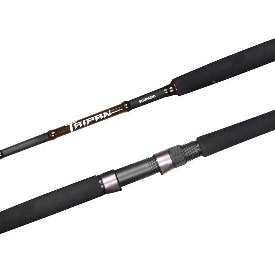 6ft Shimano Taipan 2 Piece 2-4kg Spin Fishing Rod with Integrated Fibreglass Tip