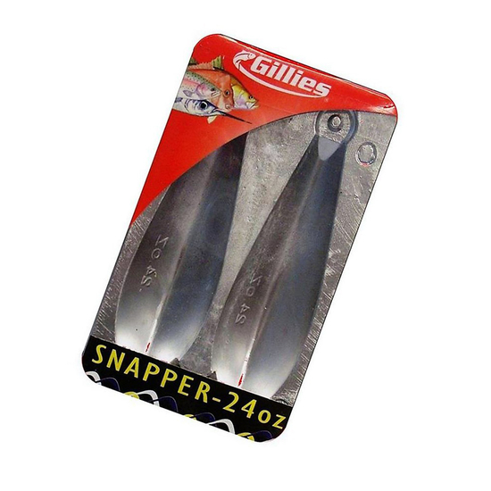 Gillies 24oz Snapper Sinker Mould - Makes 2 Snapper Sinkers at a Time