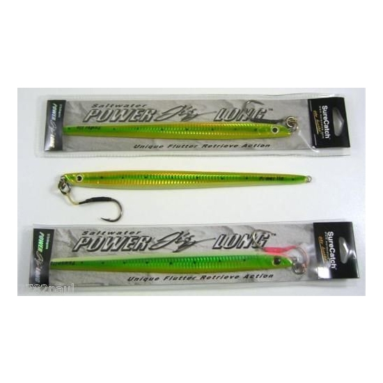 SALTWATER GRADE KNIFE/POWER JIG LURE 250g - BULK 3 PACK