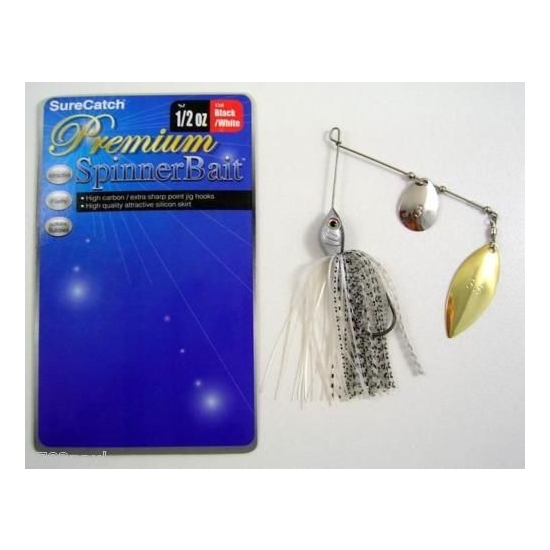 SURECATCH PREMIUM SPINNERBAIT LURE - BASS LOVE EM