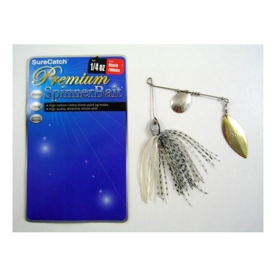 SURECATCH PREMIUM SPINNERBAIT LURE - BASS LOVE EM
