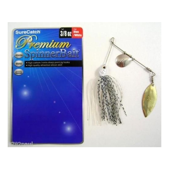 SURECATCH PREMIUM SPINNERBAIT LURE - BASS LOVE EM 3/8oz