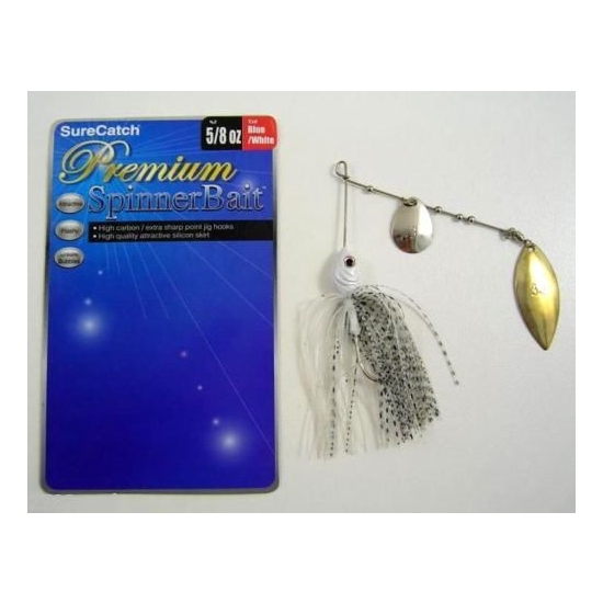 SURECATCH PREMIUM SPINNERBAIT LURE - BASS LOVE EM 5/8oz