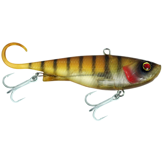 110mm Zerek Fish Trap Soft Vibe Lure - Col BG - Sinking Crankbait Fishing Lure