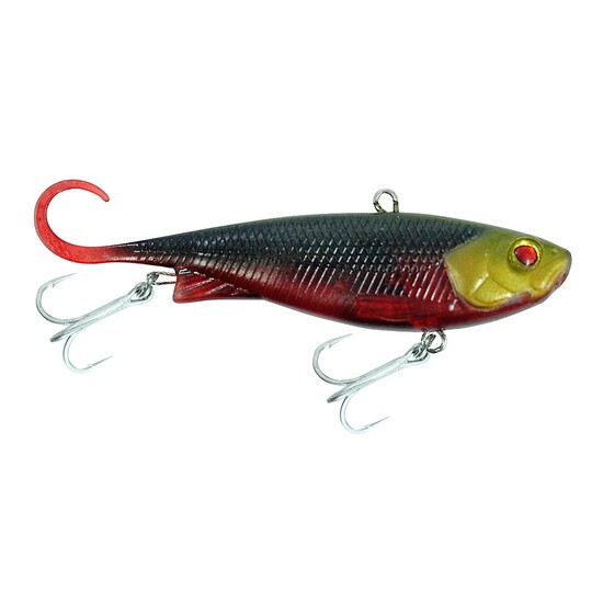 65mm Zerek Fish Trap Soft Vibe Lure - Col RD - Sinking Crankbait Fishing Lure