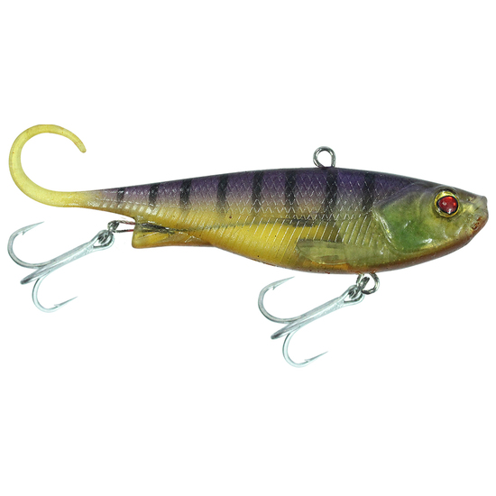 95mm Zerek Fish Trap Soft Vibe Lure - Col S - Sinking Crankbait Fishing Lure
