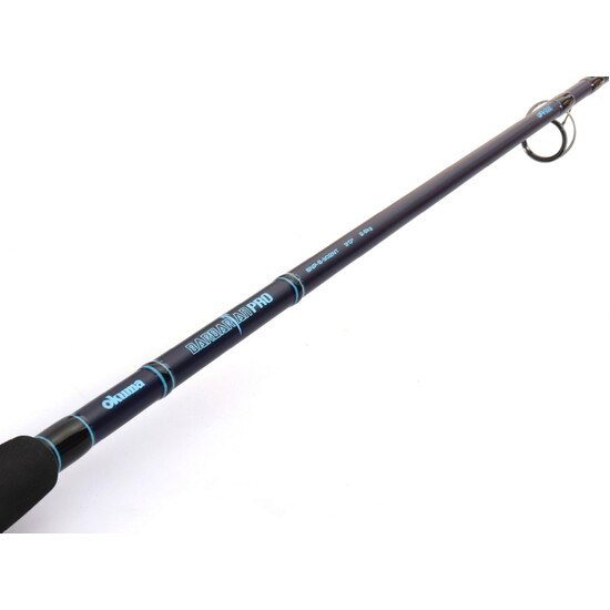 7ft Okuma Barbarian Pro 2-4kg Light Fishing Rod - 2 Piece Spin Rod