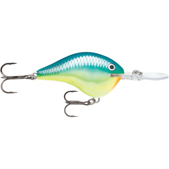 Rapala DT16 (Dives to 16ft) Crankbait Fishing Lure - Caribbean Shad