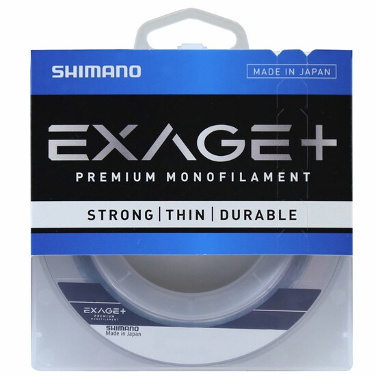 500m Spool of 20lb Shimano Exage+ Premium Monofilament Fishing Line