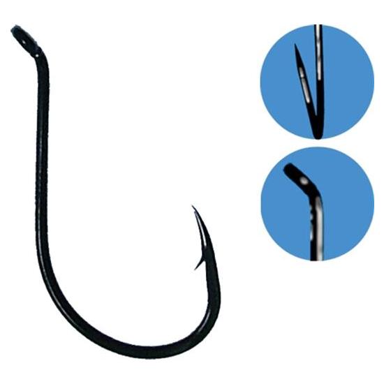 Size 4/0 Gamakatsu Black Octopus Hooks Qty: 6 Fishing Hooks