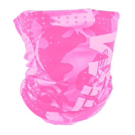 Pink Wilson Uv Multifunctional Head Scarf - 100% Polyester Microfibre - Upf 15+