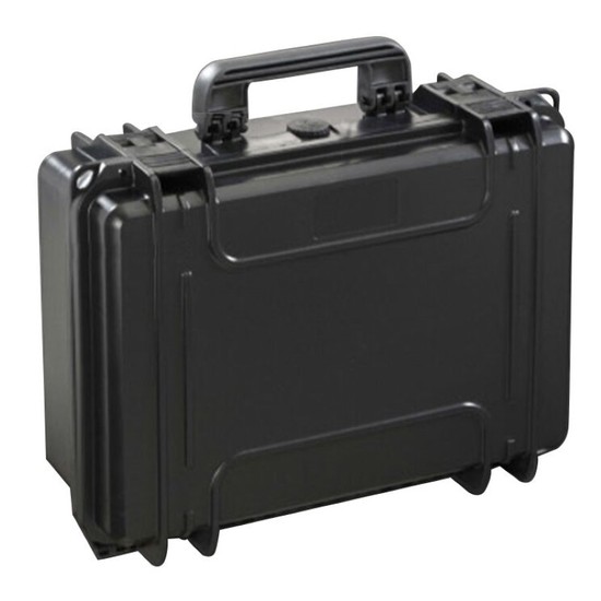 Jarvis Walker Medium Size Waterproof Fishing Reel Storage Case with Foam Inserts