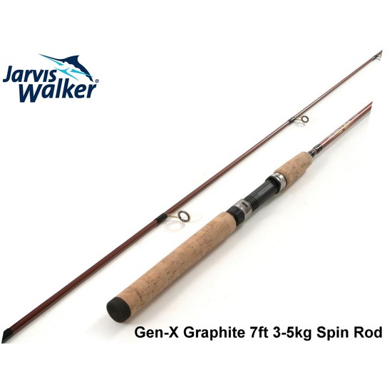 Jarvis Walker Black Queen 7'9 2 Pce 25 Kg Solid Glass Fishing Rod