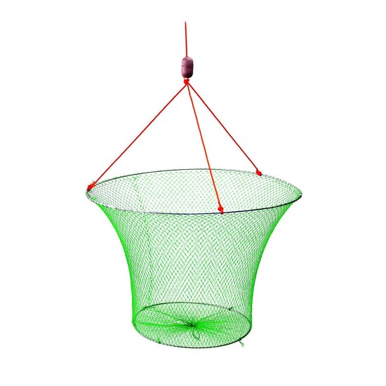 Seahorse Double Ring Yabbie Net With 3/4 Inch Mesh - Drop Net - Red Claw Trap