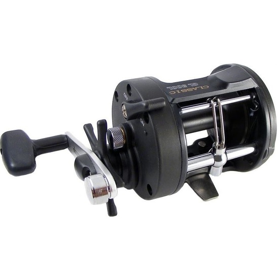 Okuma Classic CL300L Levelwind Overhead Fishing Reel Spooled with Line-Brand New
