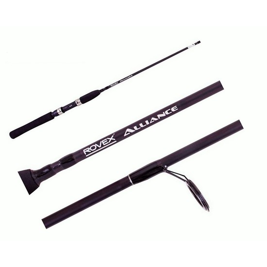Rovex 6'6 Alliance 1-3kg Graphite Fishing Rod - 2 Pce Spin Rod