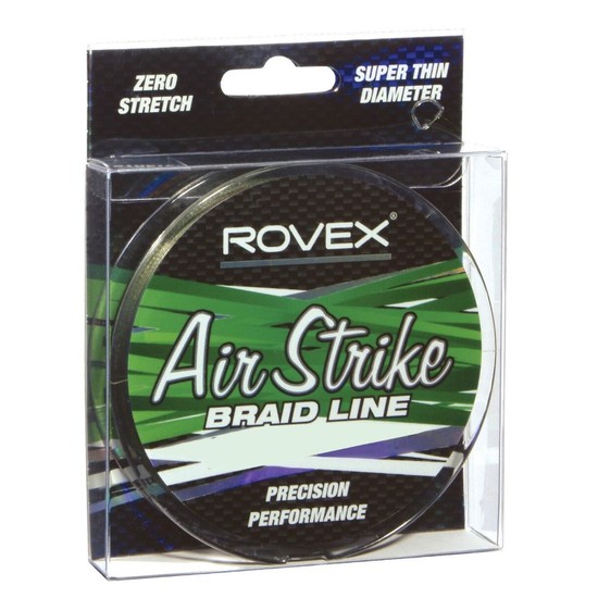 300yd Spool of 30lb Rovex Air Strike NXT Braided Line - Dark Green Fishing Braid