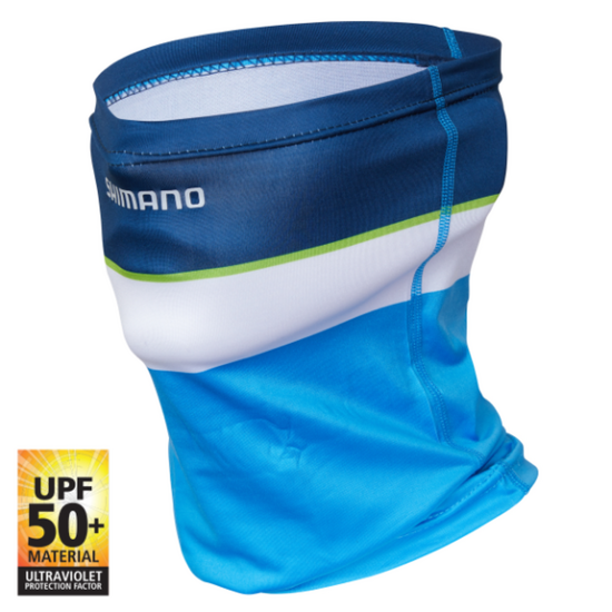 Shimano Retro Tri Colour Neck Gaitor Shades - UPF 50+ UV Protection Head Scarf