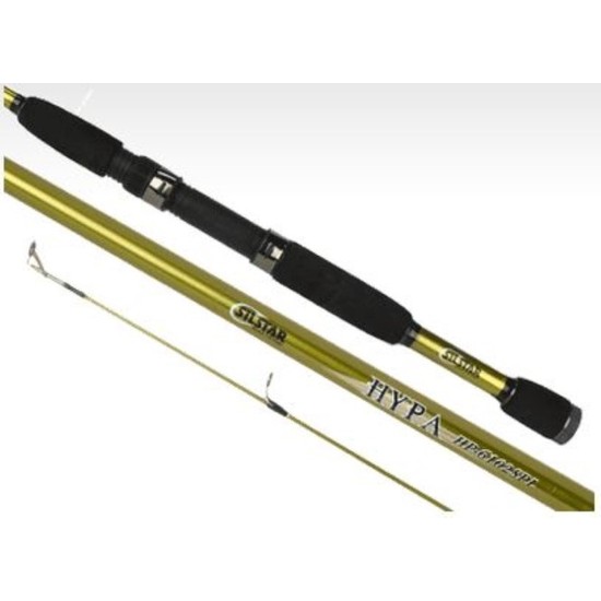 Silstar Hypa 2-4kg 6'6 2 Pce Graphite Fishing Rod-Split Grip Spin Rod with Fuji Guides