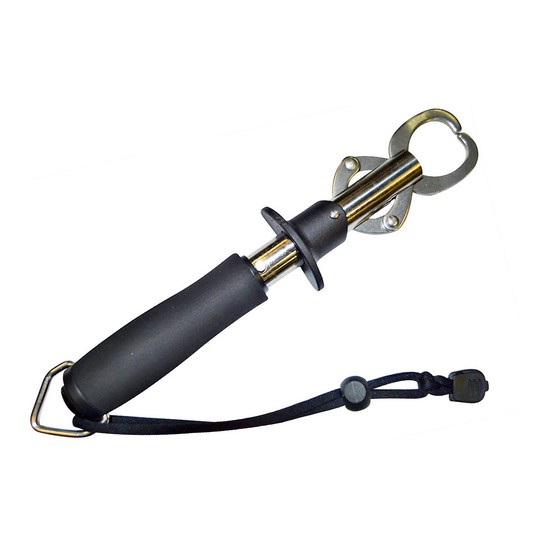 Silstar Lip Gripper with Built In 22kg Scales - Stainless Steel Lip Grip
