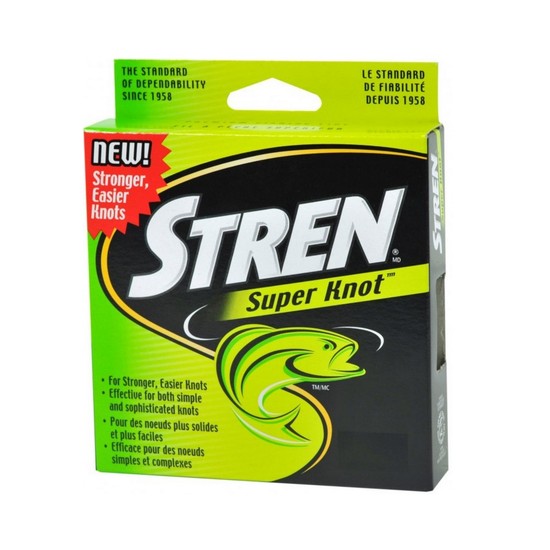 200 Metres of 8lb Stren Super Knot Fishing Line - Clear Mono Fishing Line