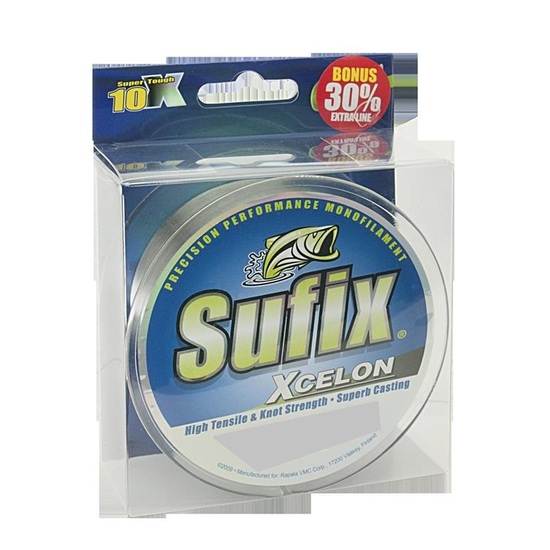 20.7lb Sufix Xcelon Moss Green Mono Fishing Line - 300yds