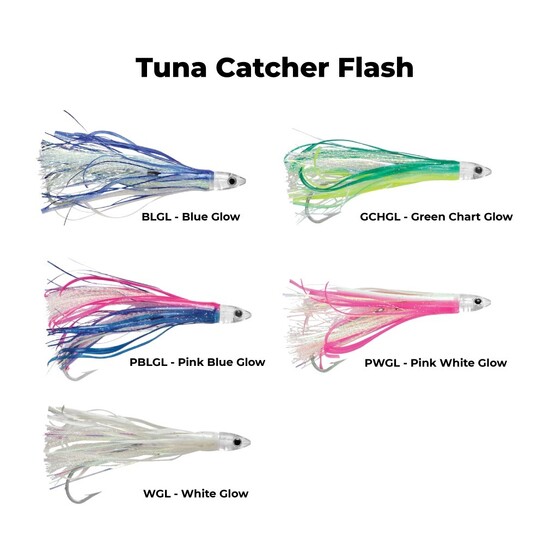 4 Inch Williamson Tuna Catcher Flash Rigged Trolling Lure