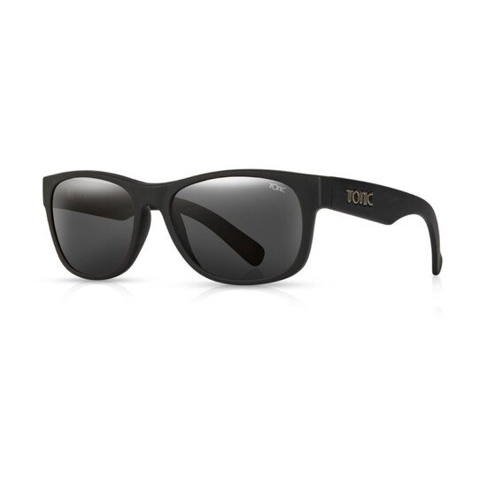 Tonic Wave Polarised Sunglasses with Glass Grey Photochromic Lens & Black Frame