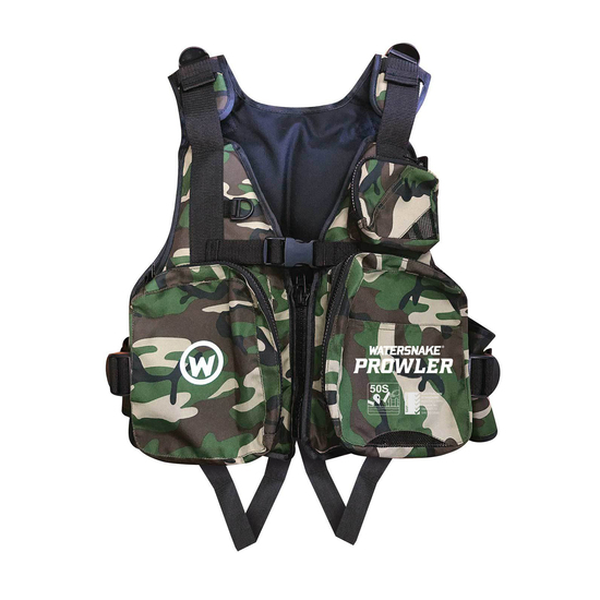 Watersnake Prowler Camo Adult Life Jacket - Level 50S PFD