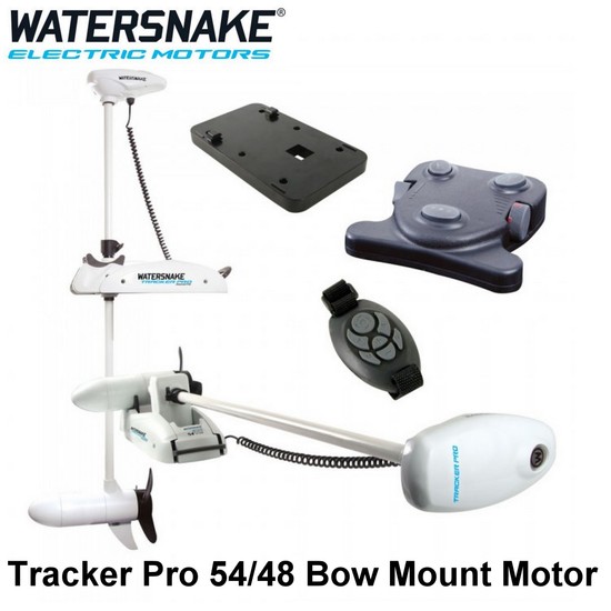 Watersnake Tracker Pro 54/48 Remote Control Bow Mount Electric Motor